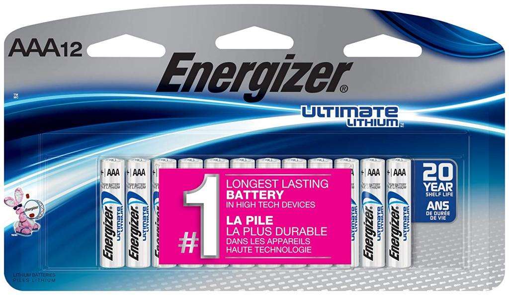 Батарейки Energizer Ultimate Lithium.